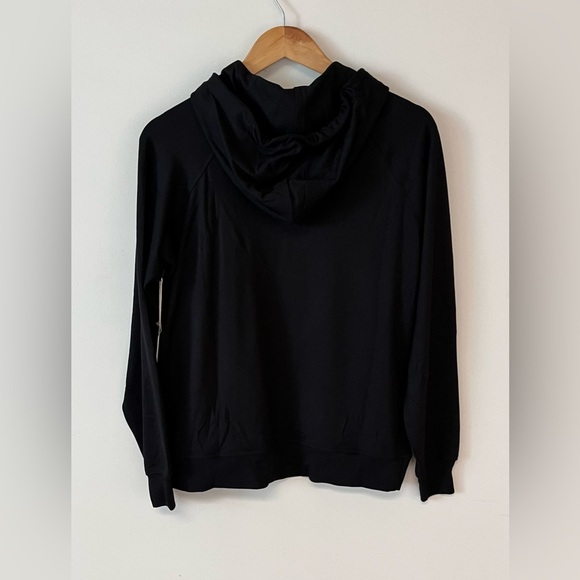 Feat Unisex FlowTech Roam Hoodie Sweatshirt Size Small Black - Picture 4 of 8